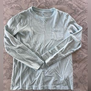 Crewcuts pale blue lightweight long sleeve t shirt.